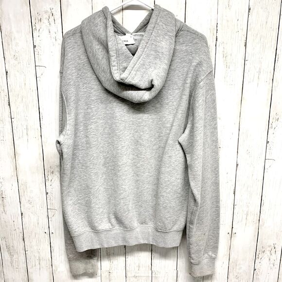 ADIDAS Hoodie Unisex Medium Pocket Always Original Sweatshirt Pull Over Gray - Picture 3 of 3